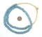 The Bead Chest® African Recycled Glass Beads, 9mm - Full Strand Eco-Friendly Fair Trade Sea Glass Beads from Ghana Handmade Ethnic Round Spherical Tribal Boho Krobo Spacer Beads